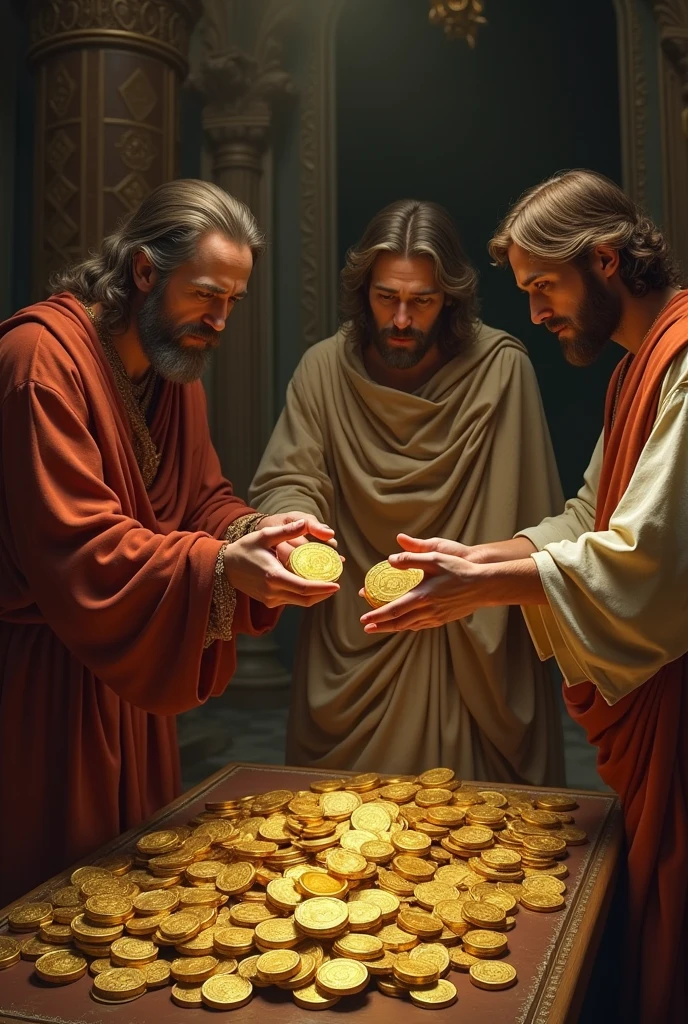 Biblical Characters Gold Coins