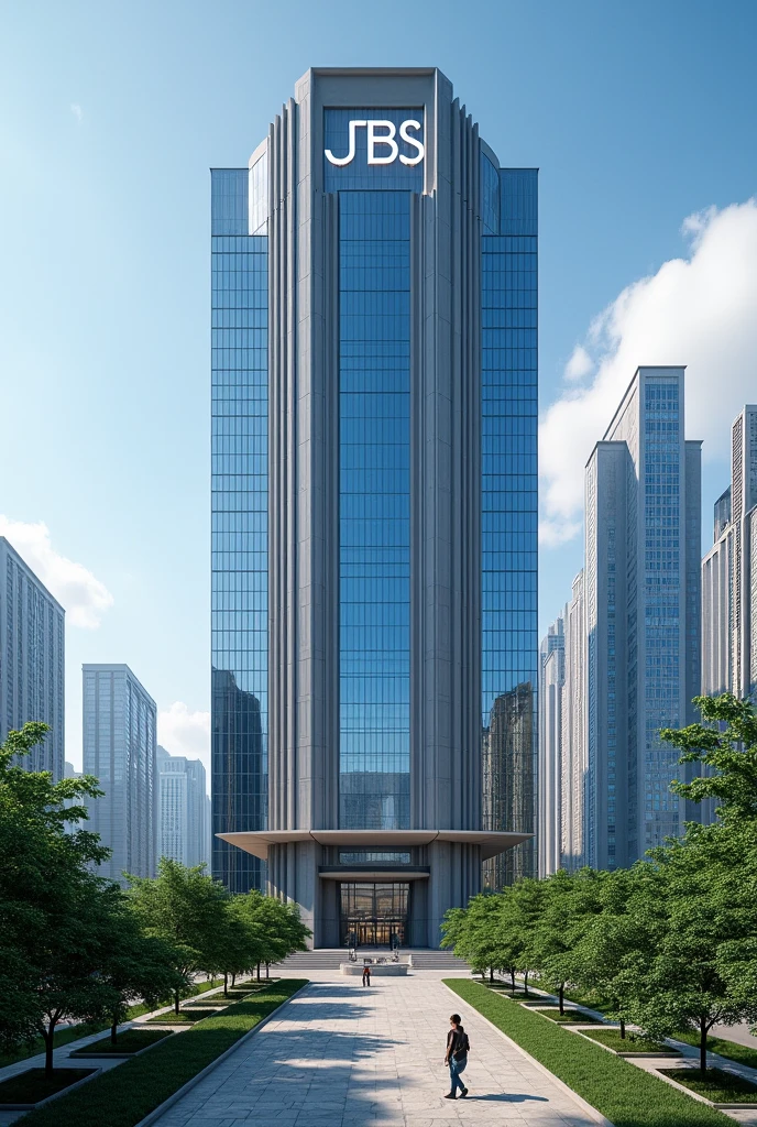 A BUILDING WITH THE NAME JBS