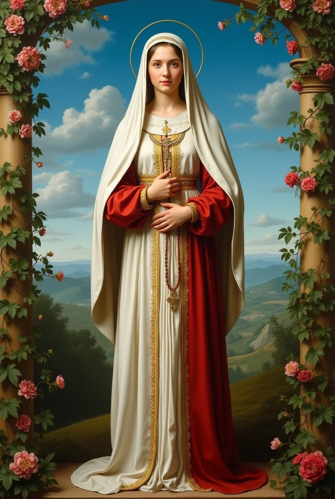 Saint Rose of Lima Full body 