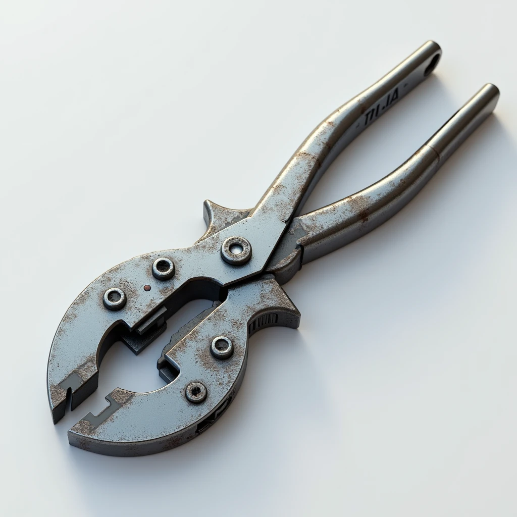A closeup of wire cutter