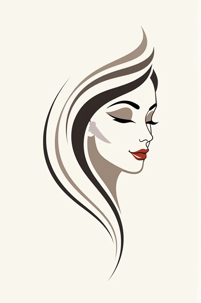 Generate a beauty salon logo