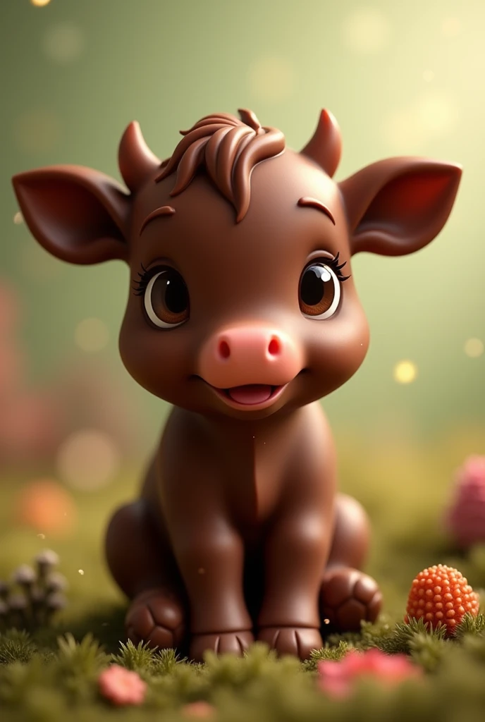 Generates less a very cute Lindt chocolate baby cow image