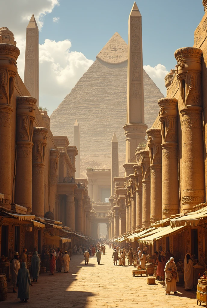 The city of ancient Egypt