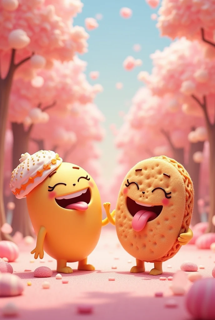 Animation representing our sweet wafer company