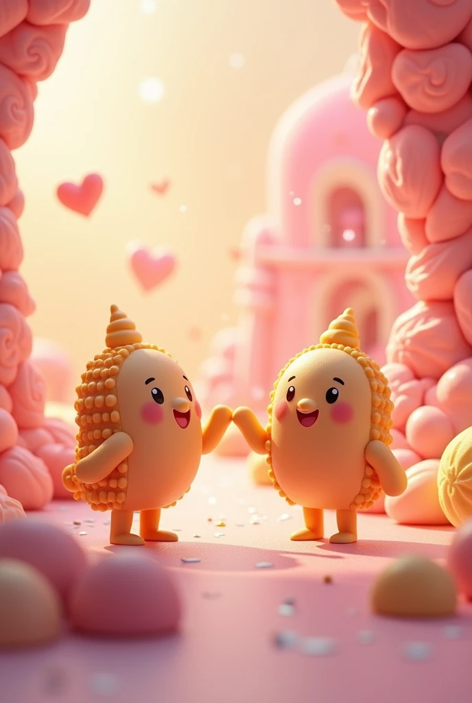 Sweet animation representing our sweet wafer company