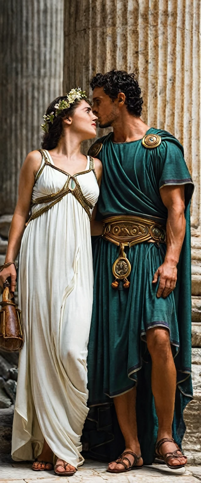 Philomela and Tereus as in the Roman mythology