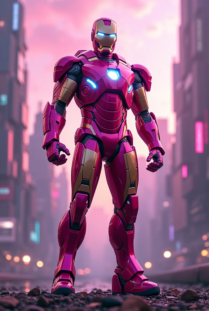 Pink Iron Man