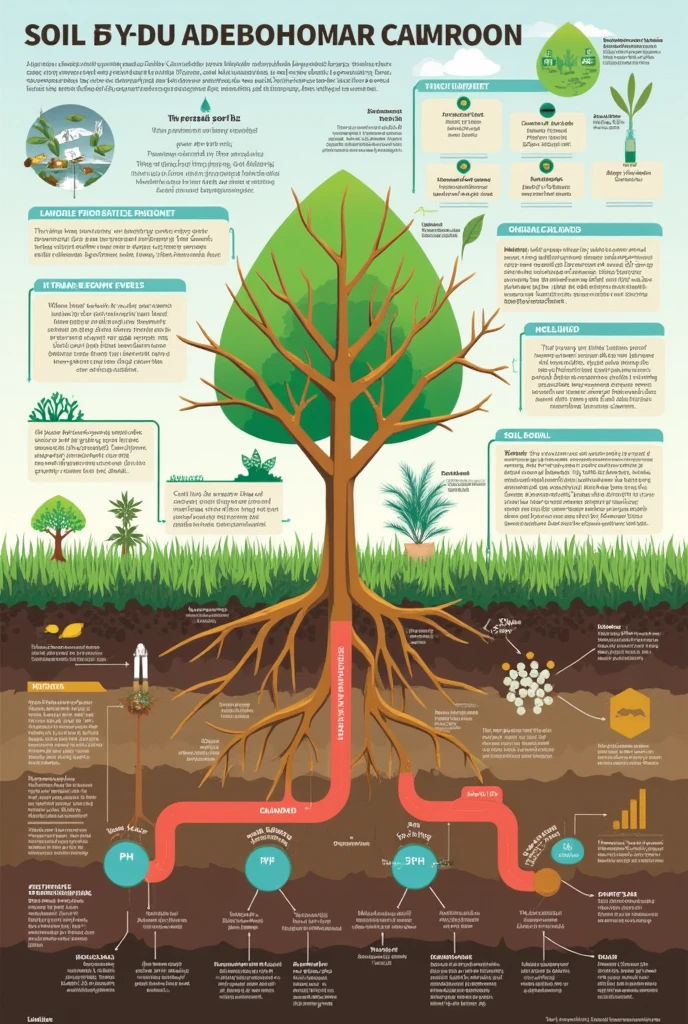 create a diagram talking about spdh and carbon in the soil