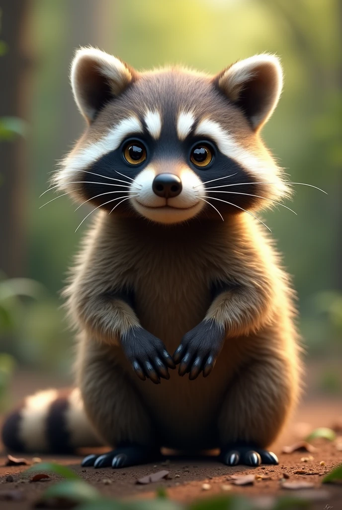 Incredible almost realistic image of Pedro the raccoon 🦝 