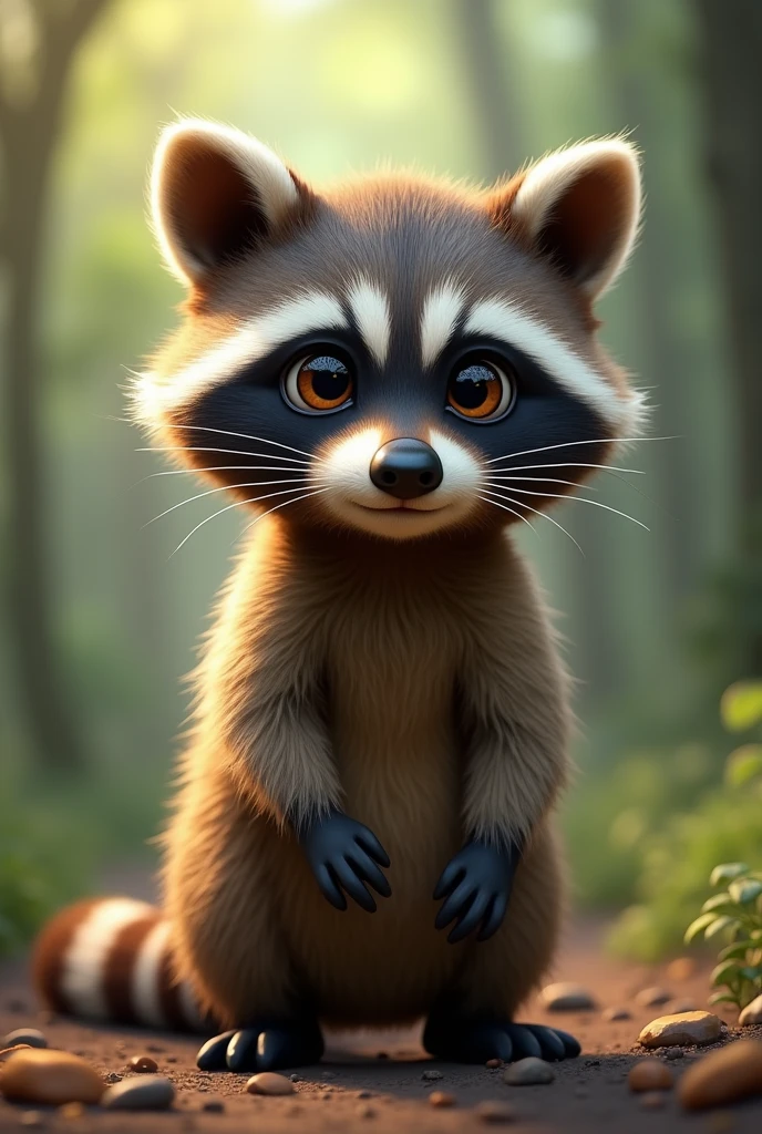 Incredible almost realistic image of Pedro the raccoon 🦝
