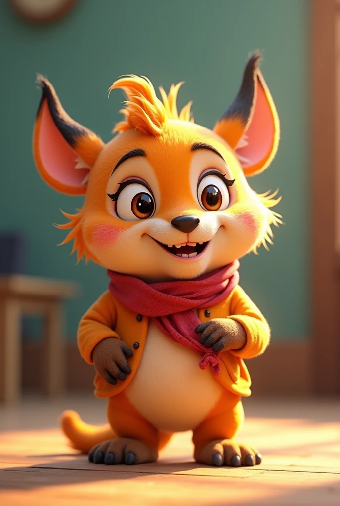 Create an animated character or mascot named "Mandrião", that appears in the videos with tips, funny comments, or as a “student” that you teach.