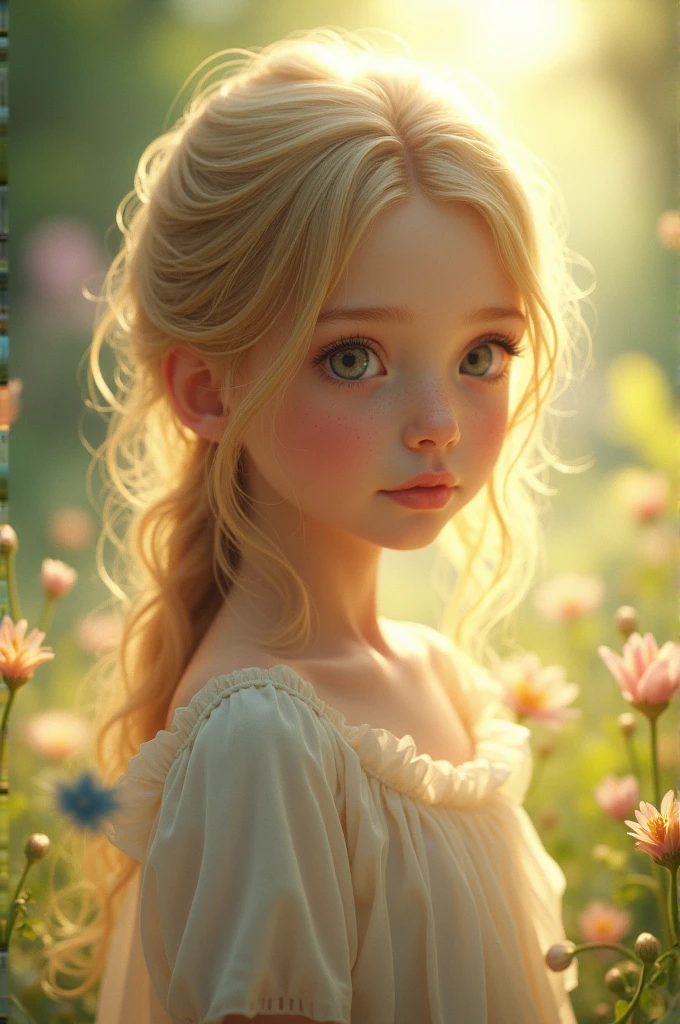A girl 