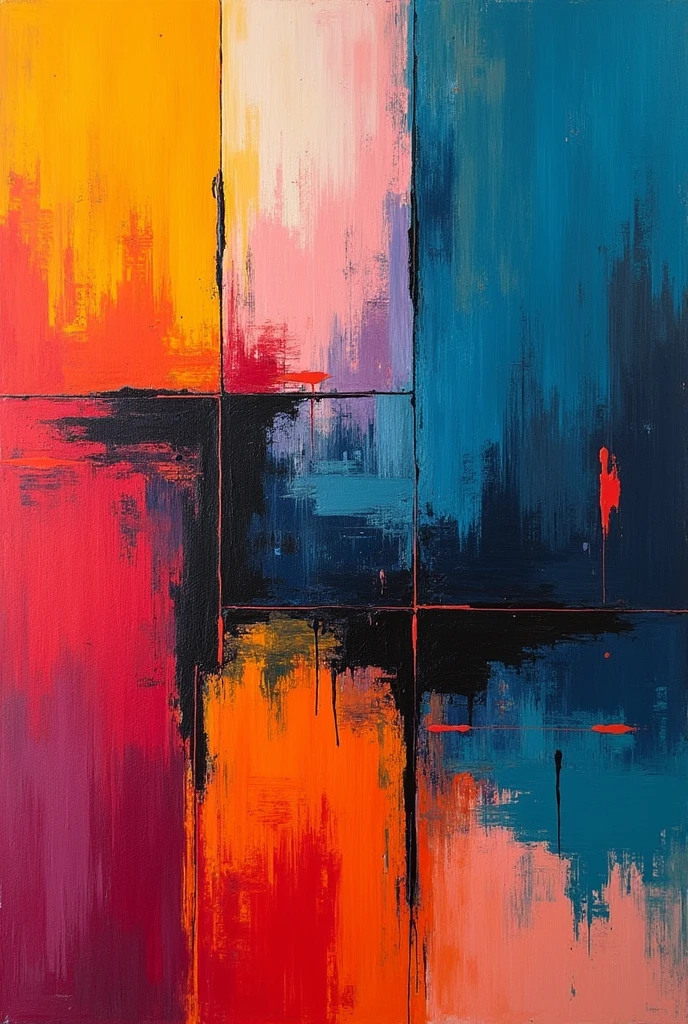 A cover with colors  