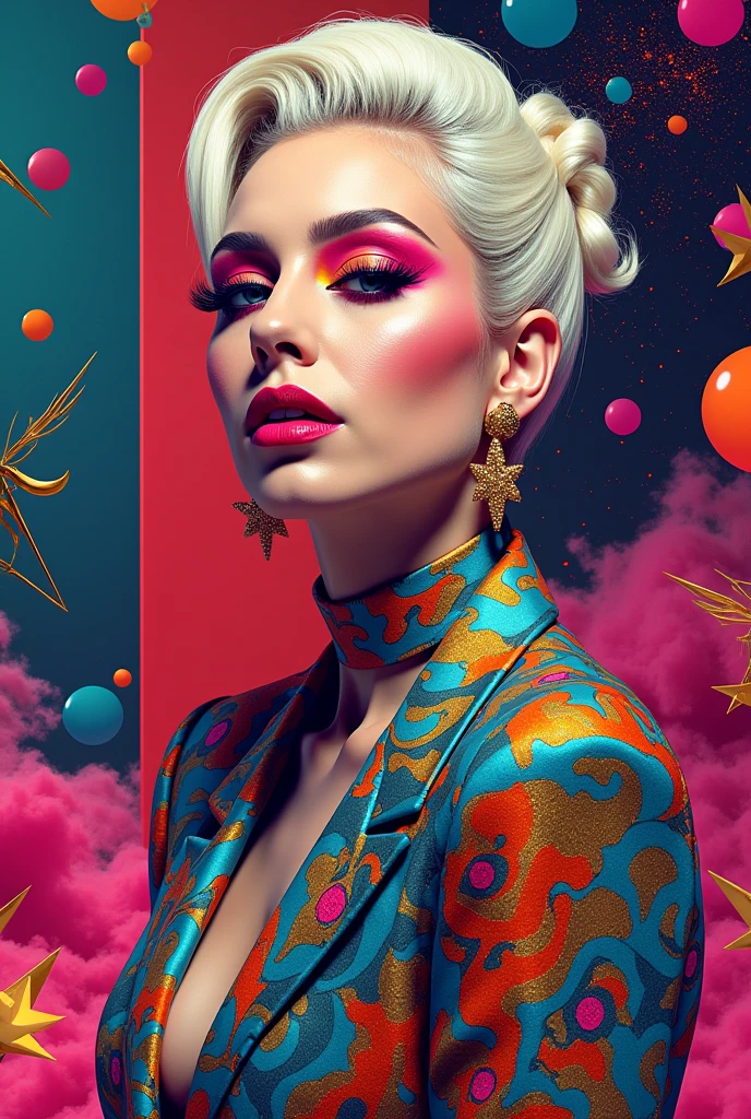 Lady Gaga's Pop Art style