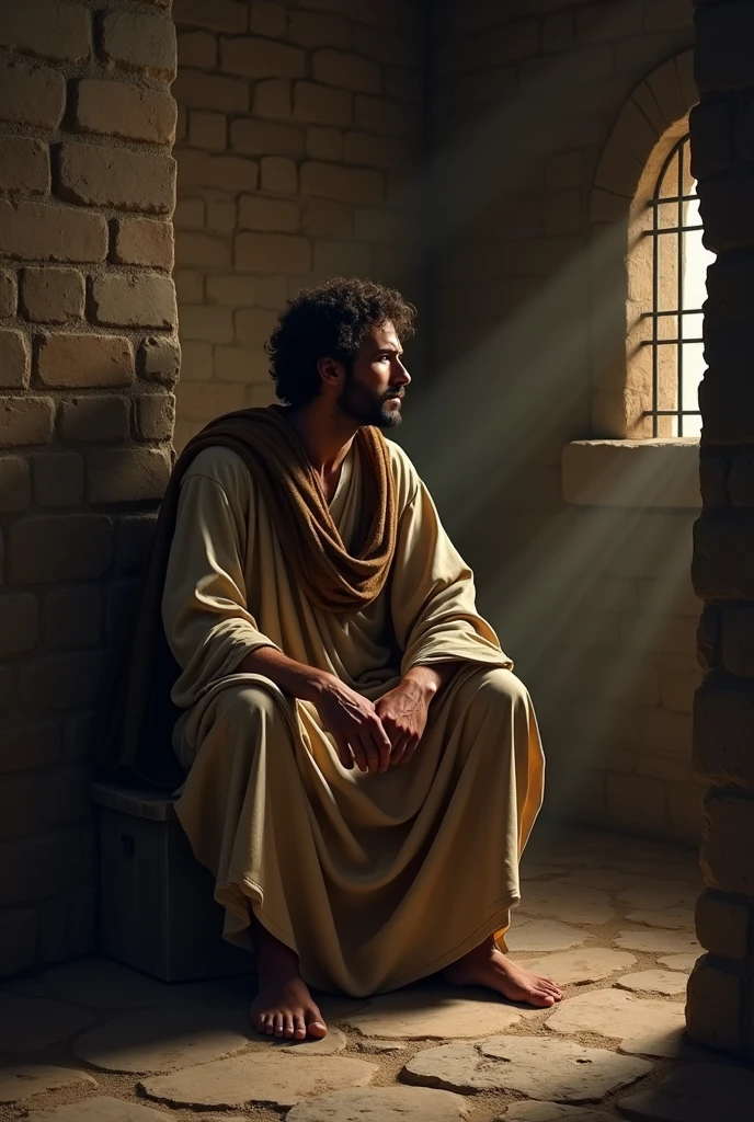 Biblical character Joseph in prison