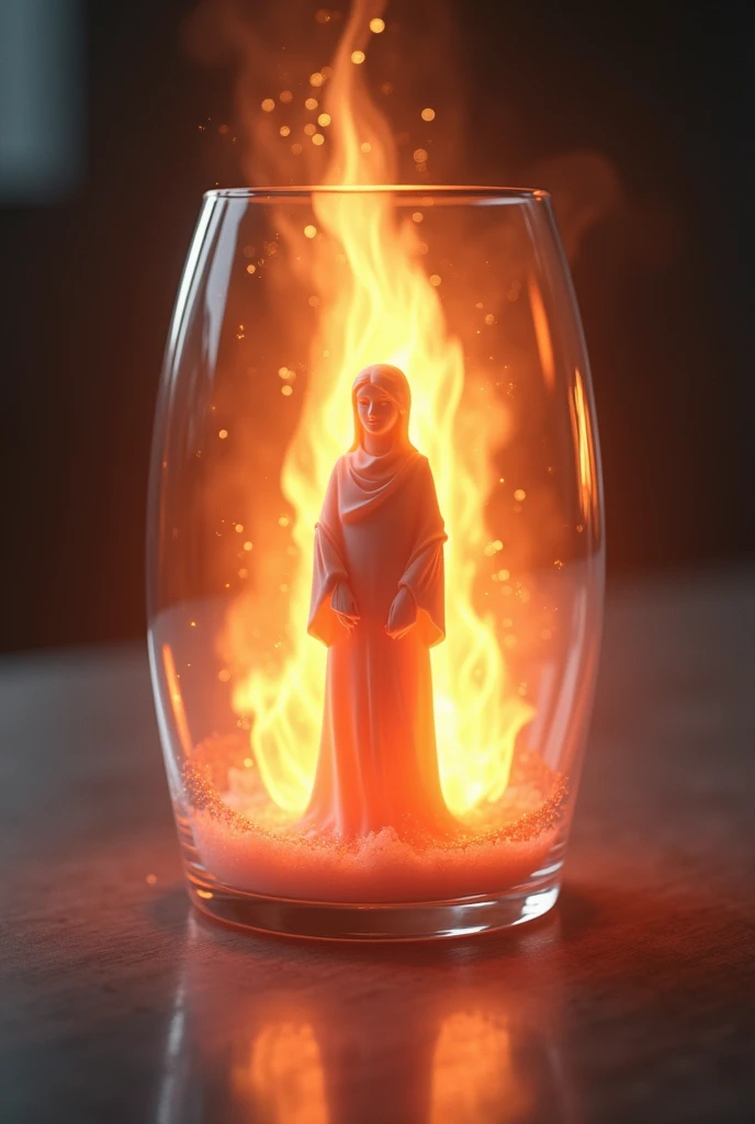 Believe me, one that is 3D, one only and behind that it is bright From the infinite ecological candle in a glass vessel that the edges stand out from the shine