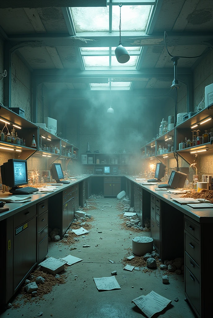MAKE A LABORATORY,NOT NOW THE REACTOR EXPLODED