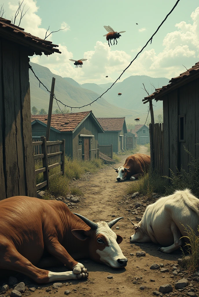 HAzme unA imAgen de: comprehends:
A) El predio con AnimAles enfermos.
b) Predios vecinos con AnimAles en contActo directo con los del predio AfectAdo.