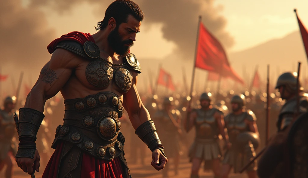 In the war of troy, Achilles, the greek hero is shot on the heel.