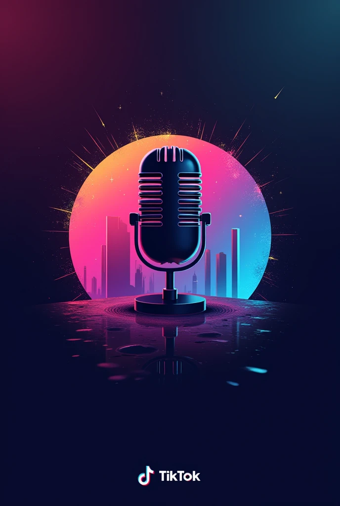 A podcast logo for tik tok