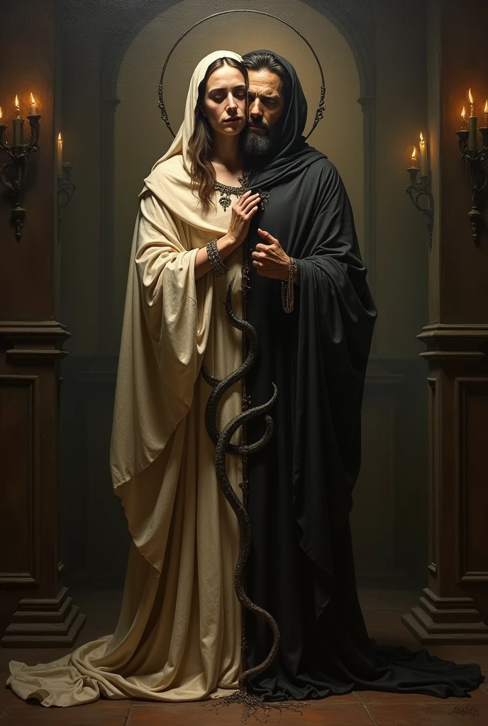 Image Saint and sinner