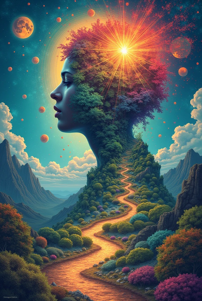 Make a poster that visualize your life experience 