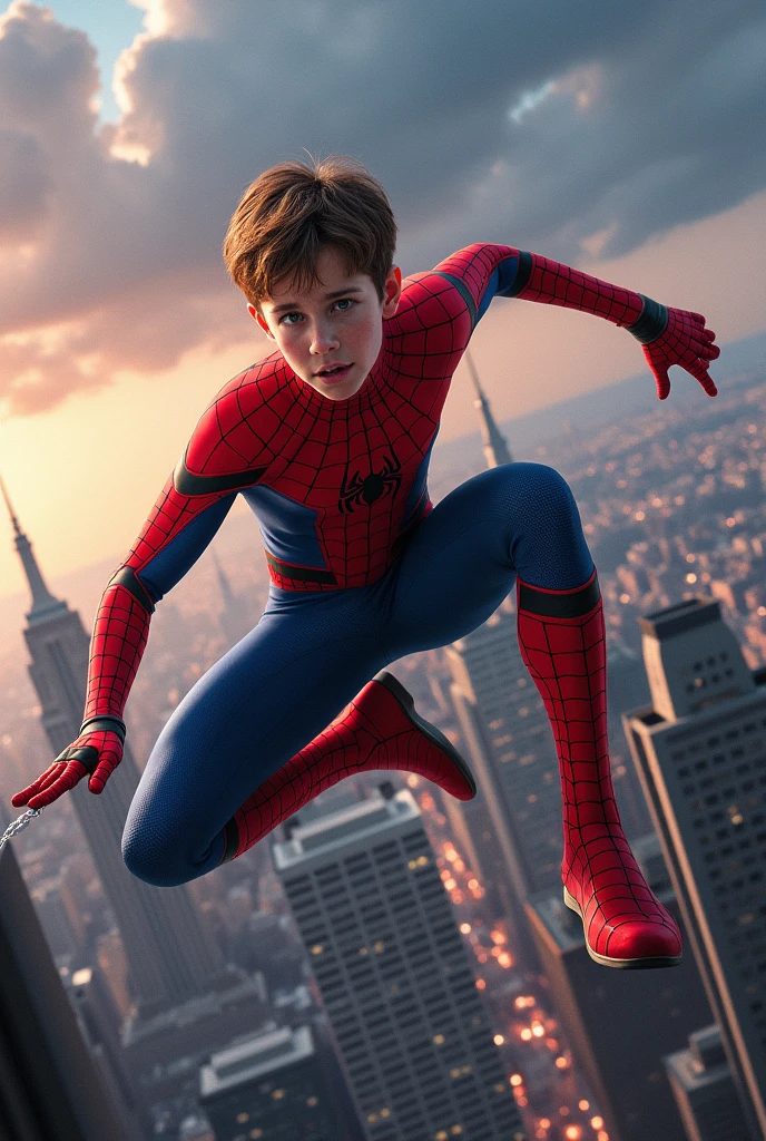 mason thames as spiderman