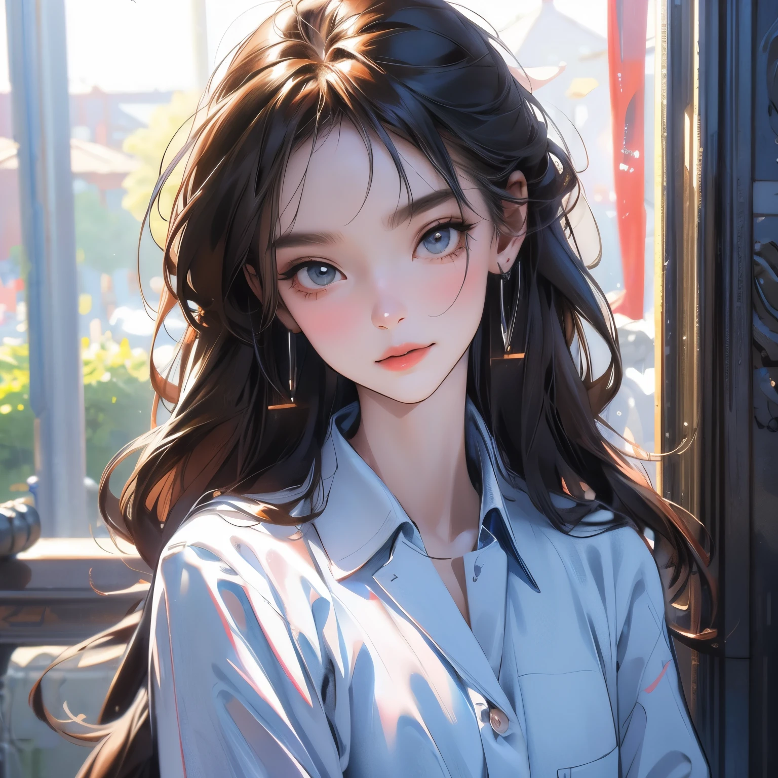 8k, raw picture, realistig, shadow, portrait