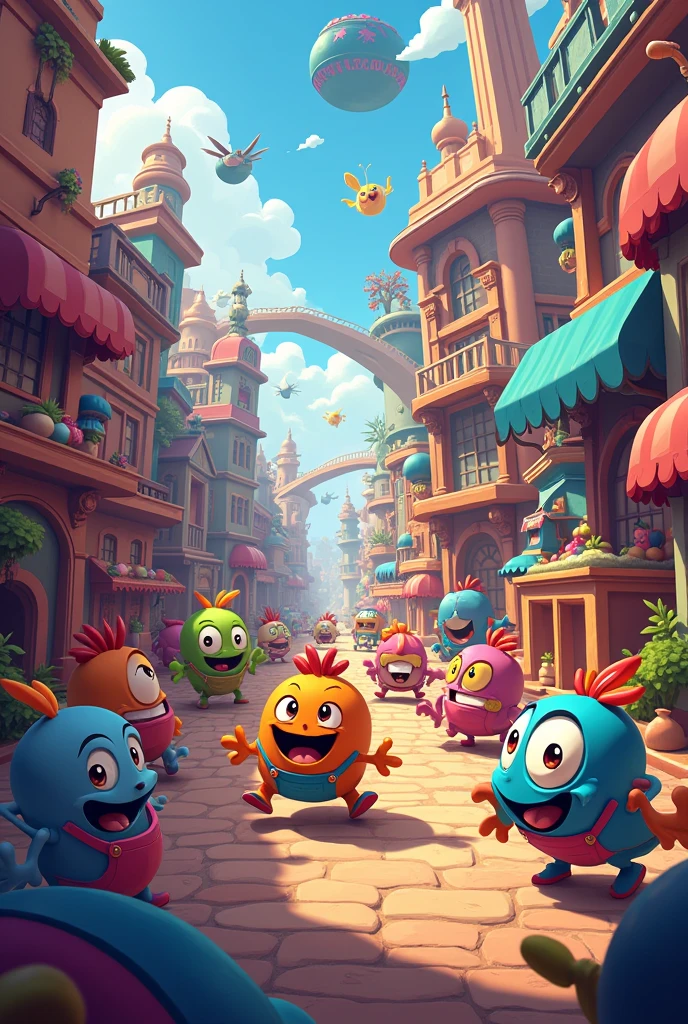 a game title "Minigame Mayhem"
