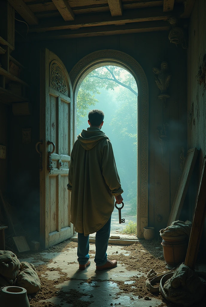 A mysterious old key unlocks a hidden door in your attic. What lies behind it? Uncover secrets that change everything you thought you knew.