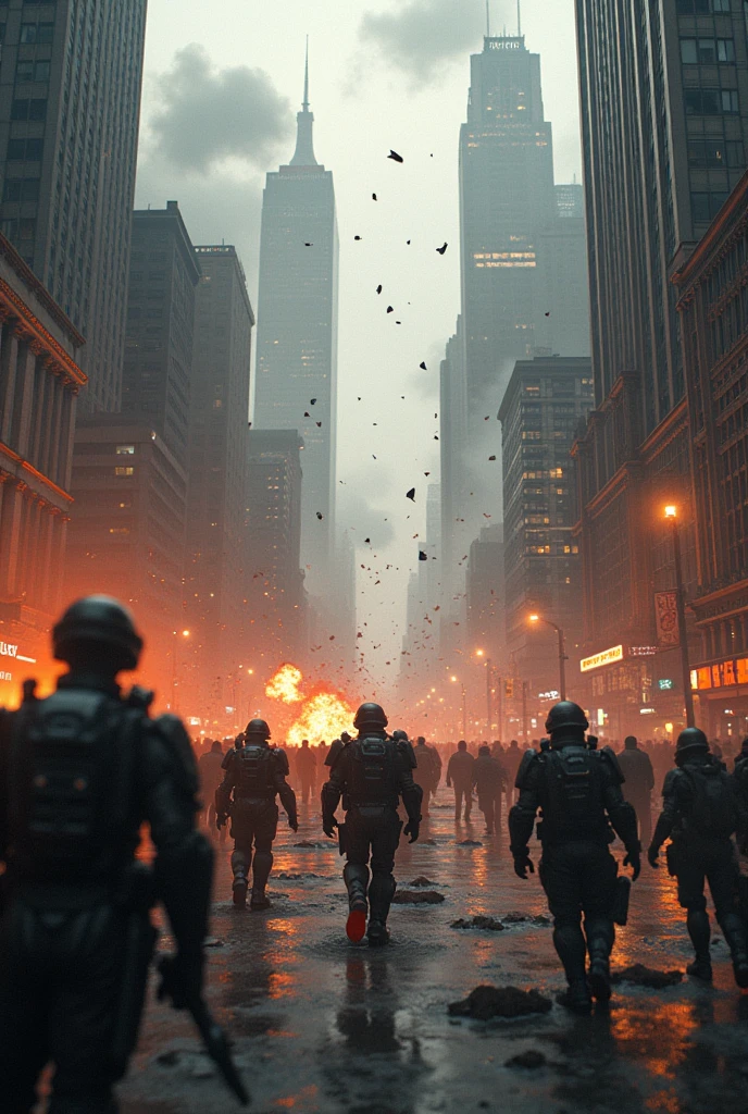 Attack on a city badly