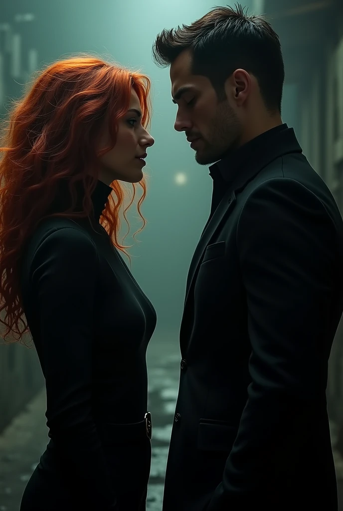 Catarina, a red-haired Mexican woman and an extrovert, agent trained to kill, a strong and mysterious woman. Noah a mysterious man and undercover agent, with its dark aura. Two rivals and opposite. Animies to lovers