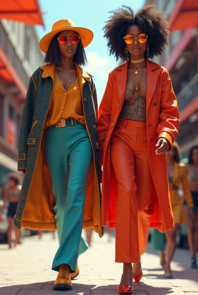 Papel and Pamela – Fashion in Action