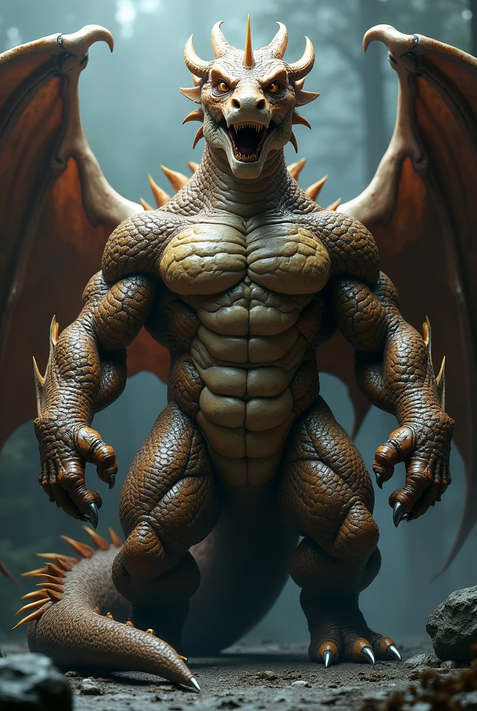 Dragon, muscle