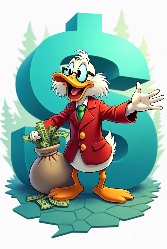 Uncle Scrooge in the picpay logo png