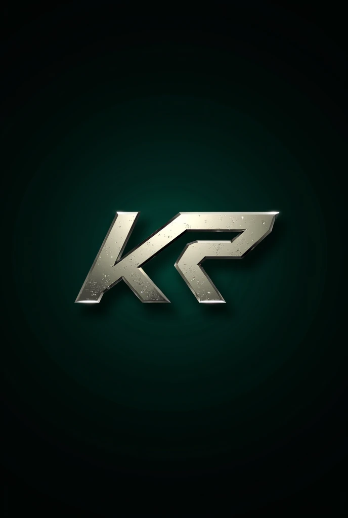 Create a creative logo with the letters L k R with a black and green background below this image write graphic arts 