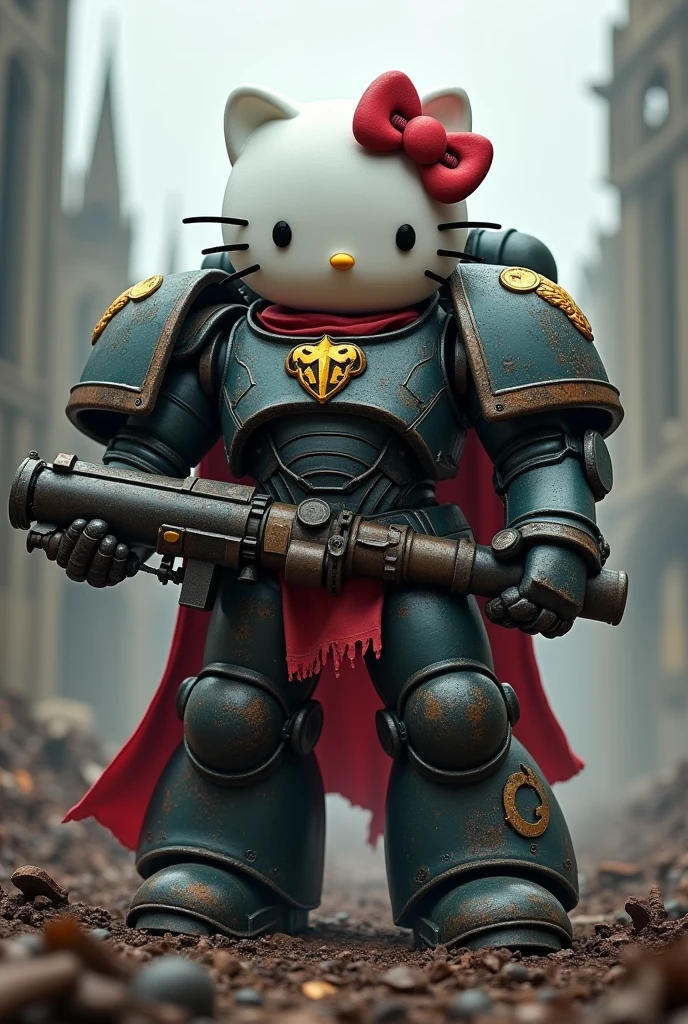 hello kitty space marine warhammer 40k

