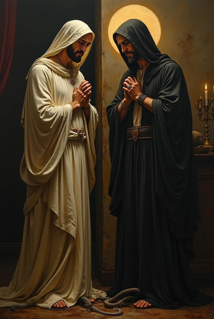 Image Saint and sinner