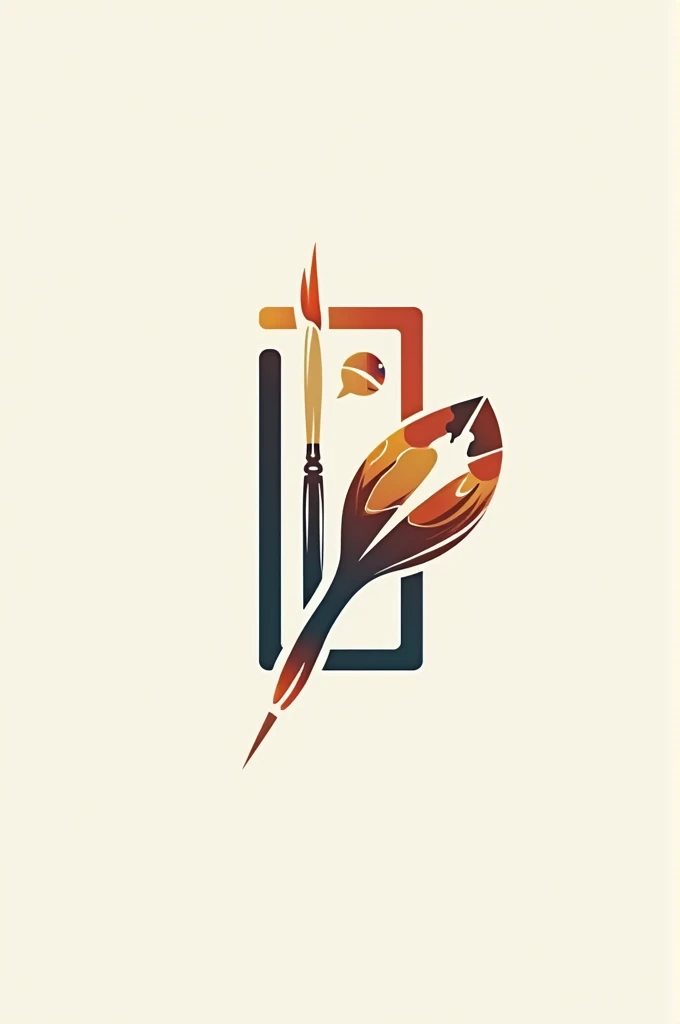 Logo of an art and painting institute 