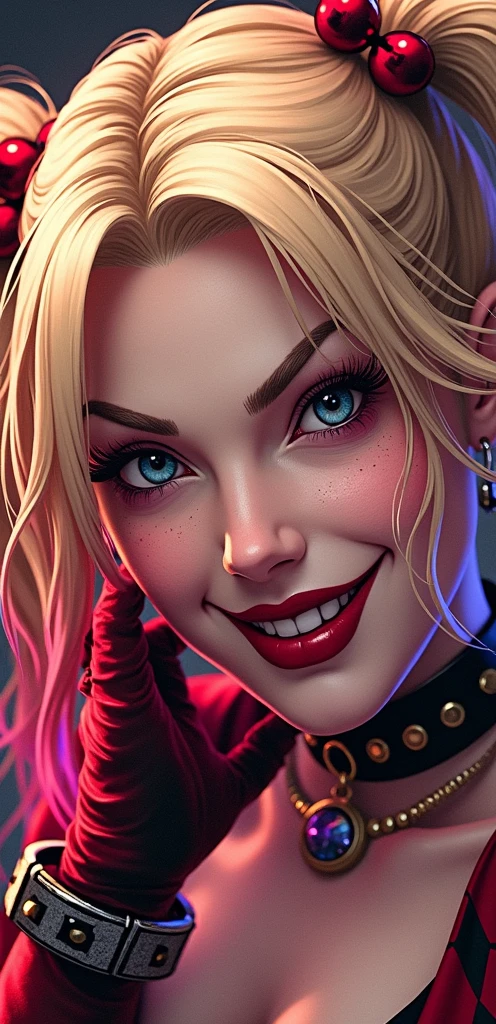 Harley Quinn mobile wallpaper, beautiful and sensual 