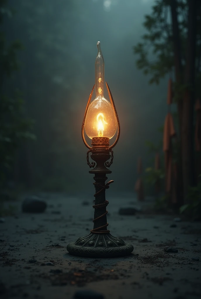 lamp represents restlessness
