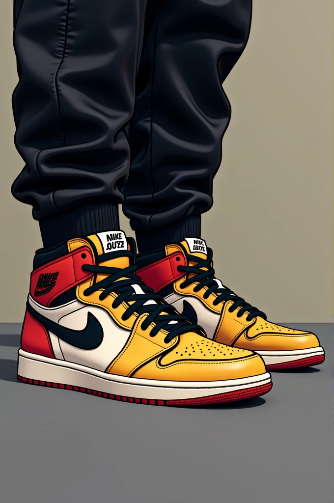 Sneakers inspired by the Jordan 1 but that say Essenz