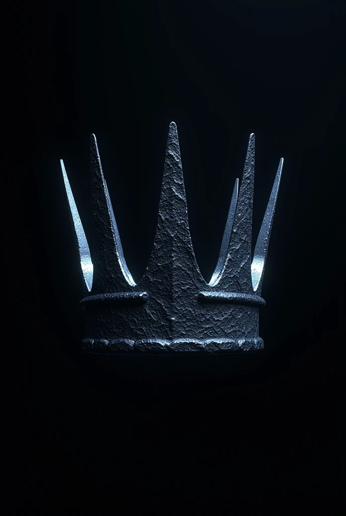 CROWN WITH 5 POINTS black background
