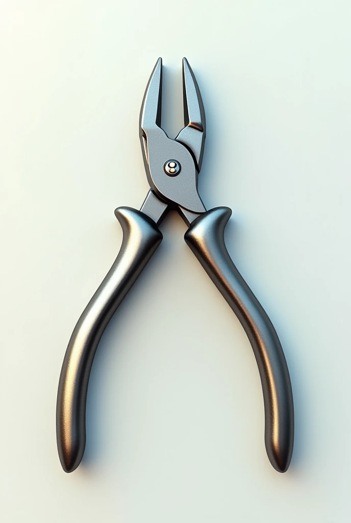 Drawing of pliers forming the letter A
