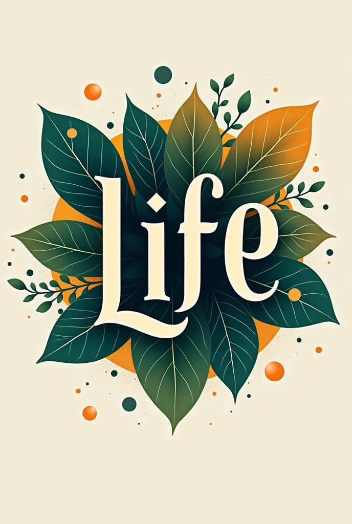 An image for a Logo with the word LIFE
