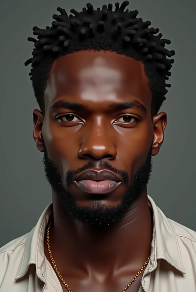 homme, antillais, noir, Les yeux marron, 25 à 33 ans ,visage de face, masculin sexy