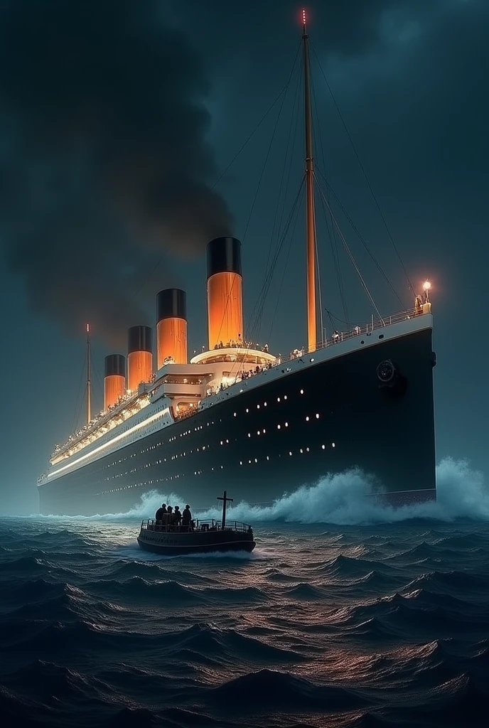 Titanic centers on a British passenger liner that struck an iceberg and sank in the North Atlantic Ocean on April 15, 1912. The ship, known for being the largest and most luxurious of its time, was on its maiden voyage from Southampton to New York City.
The Titanic carried over 2,200 passengers and crew, but only about 700 survived. The disaster revealed the lack of lifeboats and inadequate safety measures. The ship's sinking had a profound impact, leading to major changes in maritime laws to improve safety at sea.