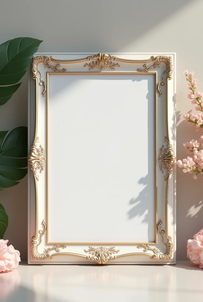MAKE ME A NICE FRAME FOR AN ID CARD