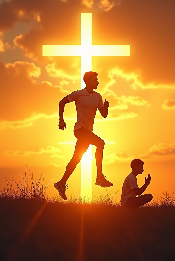 Here is a detailed idea to create your image in SeaArt.oh, let's combine sports, religion and inspiration:
Inspirational Background:
Use a sky at sunrise or sunset, with warm colors like oranges and yellows, to symbolize hope and a new beginning.
Religious Elements:
A stylized cross or a figure in a prayer posture on one side of the image. You can use gold or silver tones to highlight these elements..
Sport and Movement:
Add the silhouette of a person running or jumping, with energy and determination. This element can be fused with sunlight, giving a feeling of movement and vitality.
Inspirational Messages:
Include a motivational phrase, as “Faith in Action” or “Body and Soul in Harmony”. Use modern and clear typography, placing it at the top or bottom of the image.
colors:
Combine warm tones for the background with cooler colors (like blue or green) in religious and sporting elements to balance the image.
This composition will capture the essence of faith and sport, transmitting a positive and motivating message. You can use this description as a guide in SeaArt.ai to create the image. I hope it inspires you to shape your channel! We recommend that you use a photo that is at least 98 × 98 pixels and no more than 4 MB.. Use a PNG or GIF file (without animations). Make sure the image complies with YouTube's Community Guidelines