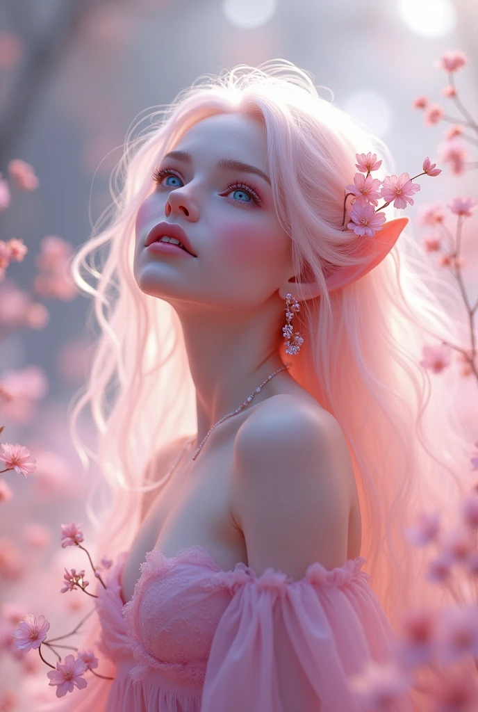 Pink Hemelsa Fairy Woman